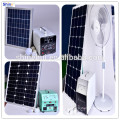 Sistema de energía solar Protable // 100w Mini kits de energía solar // Para uso doméstico